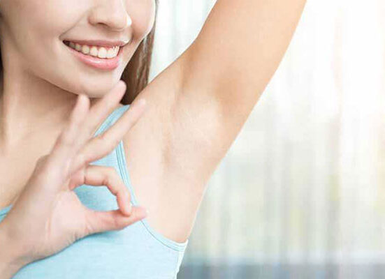 جوش های زیر بغل