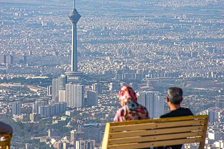 محل دنج پیاده روی در تهران