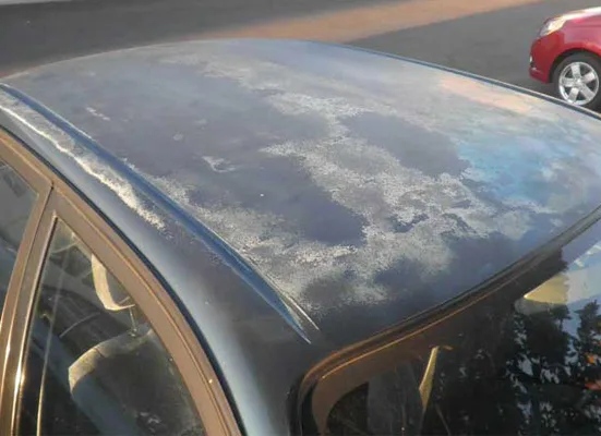 آفتاب سوختگی خودرو